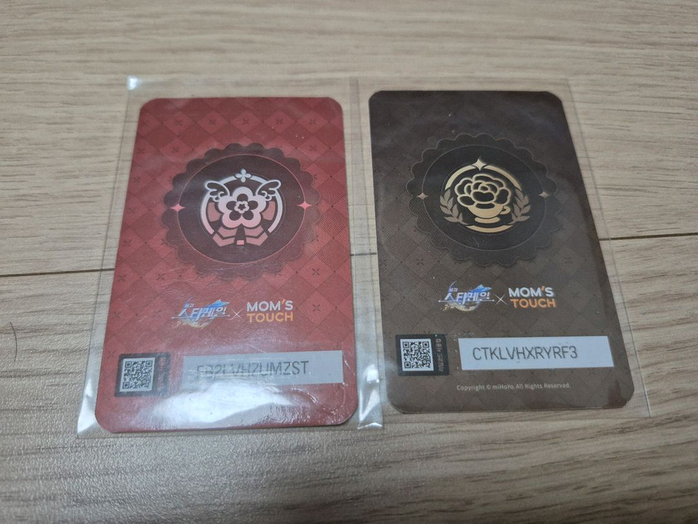 붕괴스타레일 맘터 콜라보 포토카드 이미지