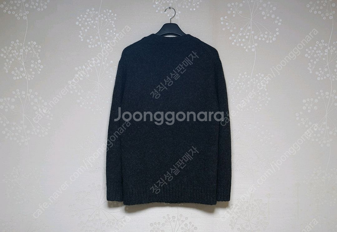 띠어리 헤어리 알파카 가디건--1