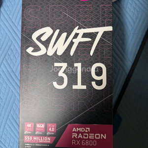 XFX 라데온 RX 6800 SWFT 319 16GB