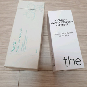 더파이 앰플 투폼 클렌저 & 더파이 코튼패드