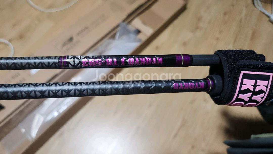 쿄쿄제이 tb-593(광어전용 수제낚시대,끝판급 한정판--1