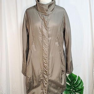 발렌시아 누빔 롱점퍼 66