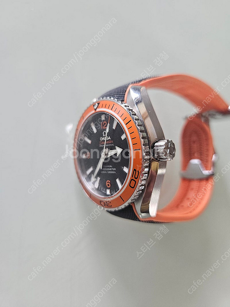 오메가 씨마스터 플래닛오션 오렌지 42mm--4