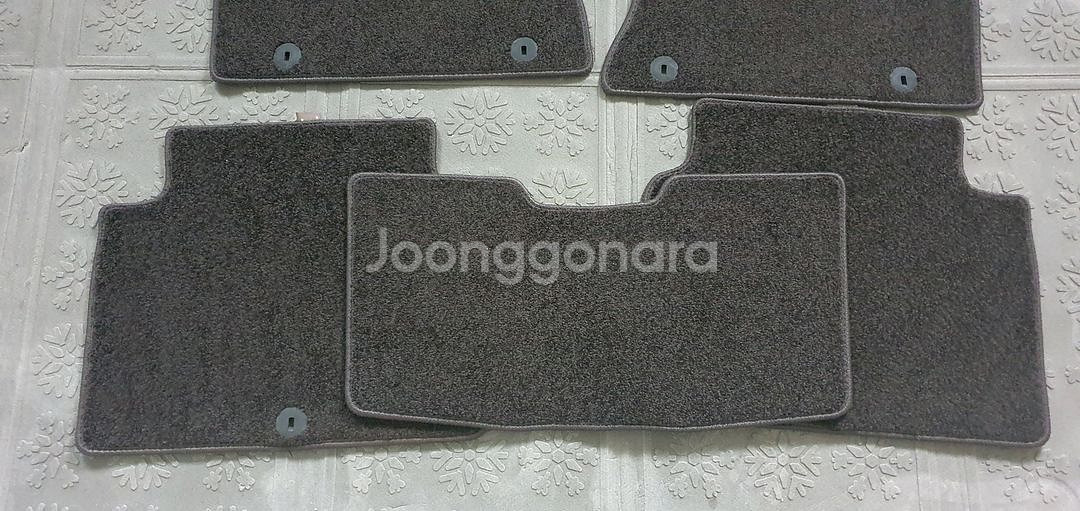 G80(RG)순정바닥매트. 브라운--2