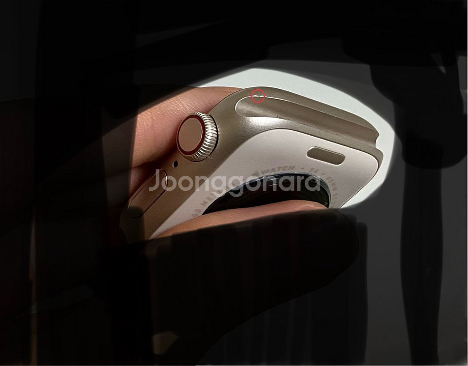 애플워치 SE 2세대/셀룰러/스타라이트--2