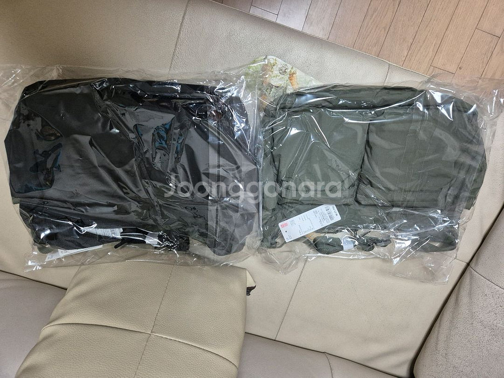 유니클로 멀티포켓 숄더백 그린 블랙 일괄--0