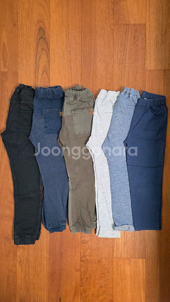 자라 남아 바지6벌 일괄(128cm-130사이즈)--1