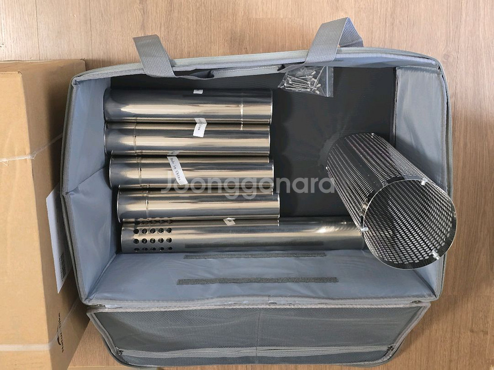 네이처하이크 화목난로, 추가 연통, 가방 새제품--3