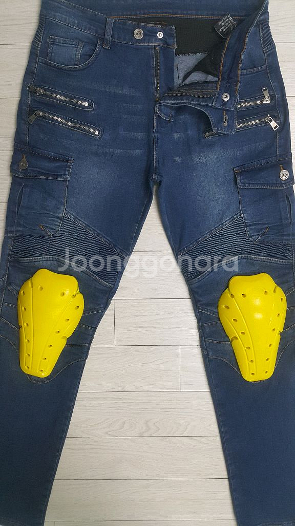 MOTOPANTS 오토바이청바지(스판) 33인치 S급!--1