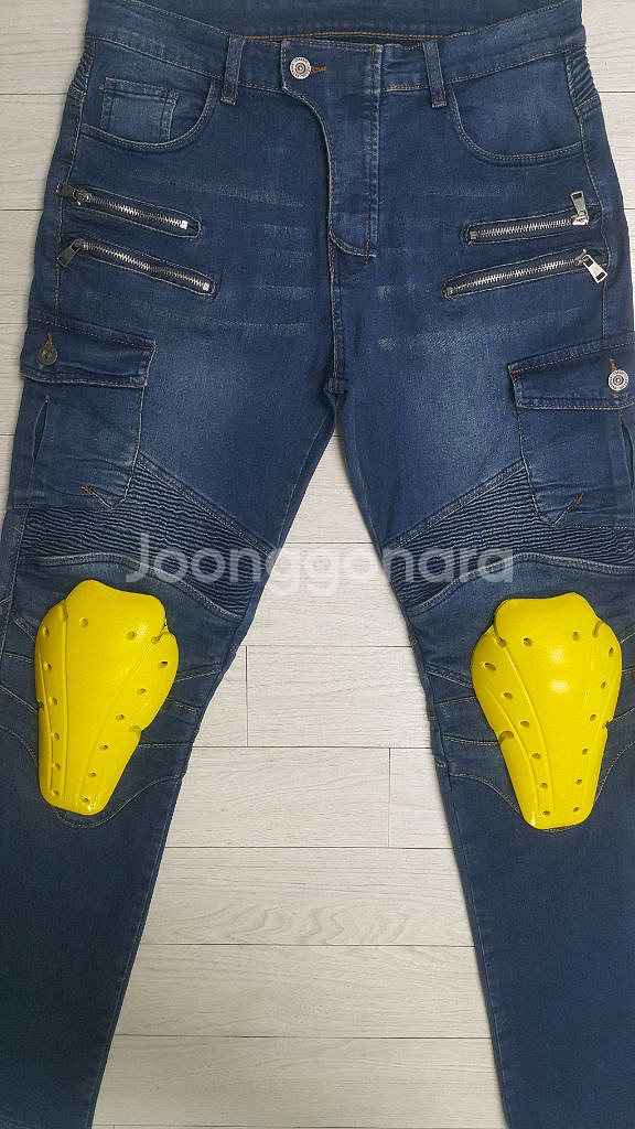 MOTOPANTS 오토바이청바지(스판) 33인치 S급!--0