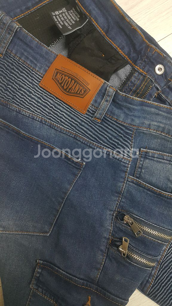 MOTOPANTS 오토바이청바지(스판) 33인치 S급!--2