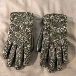 CK 캘빈클라인 트위드 장갑 S 사이즈