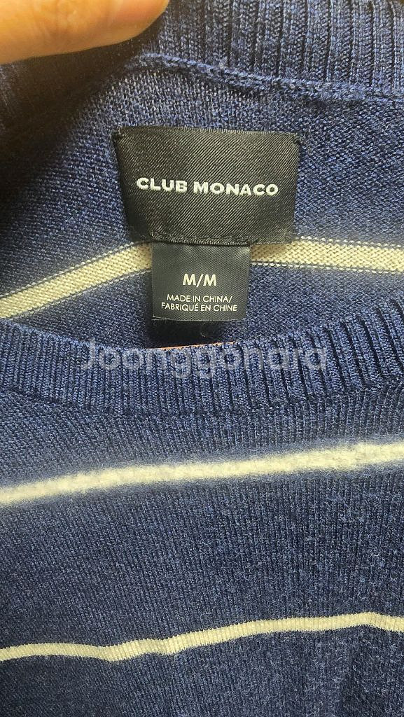 클럽 모나코 스트라이프 니트 M 사이즈--5