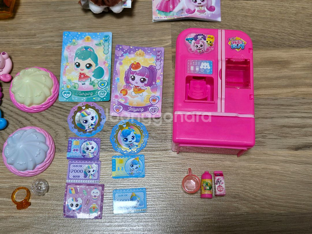 티니핑(아이스크림카, 피규어, 인형, 냉장고)--7