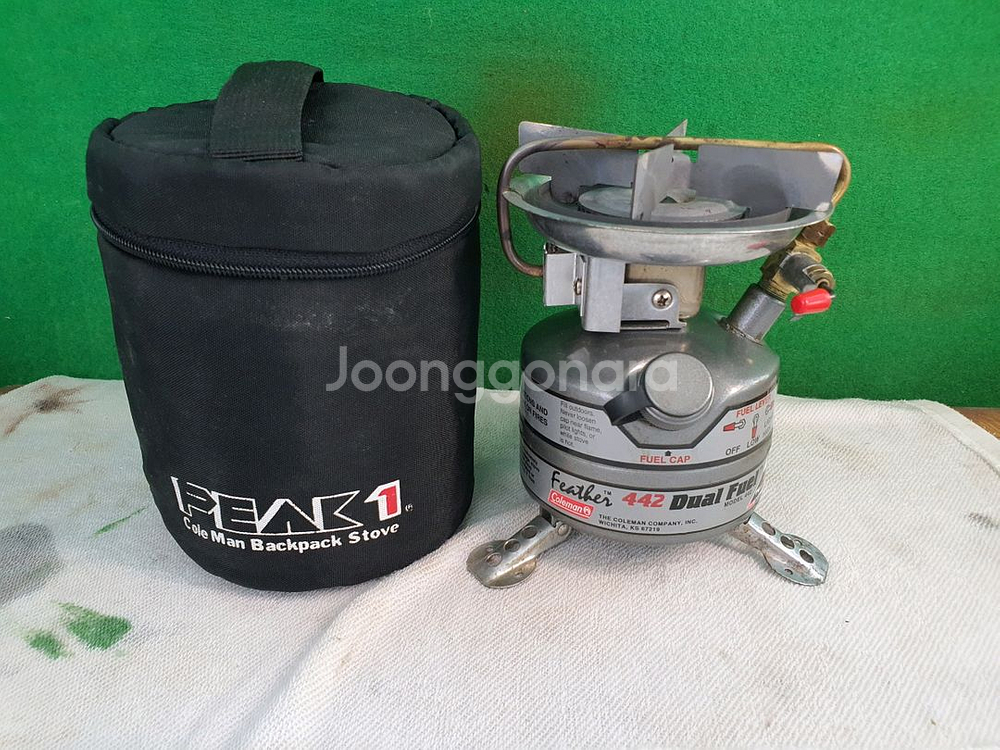 콜맨 442 휘발유 버너--0