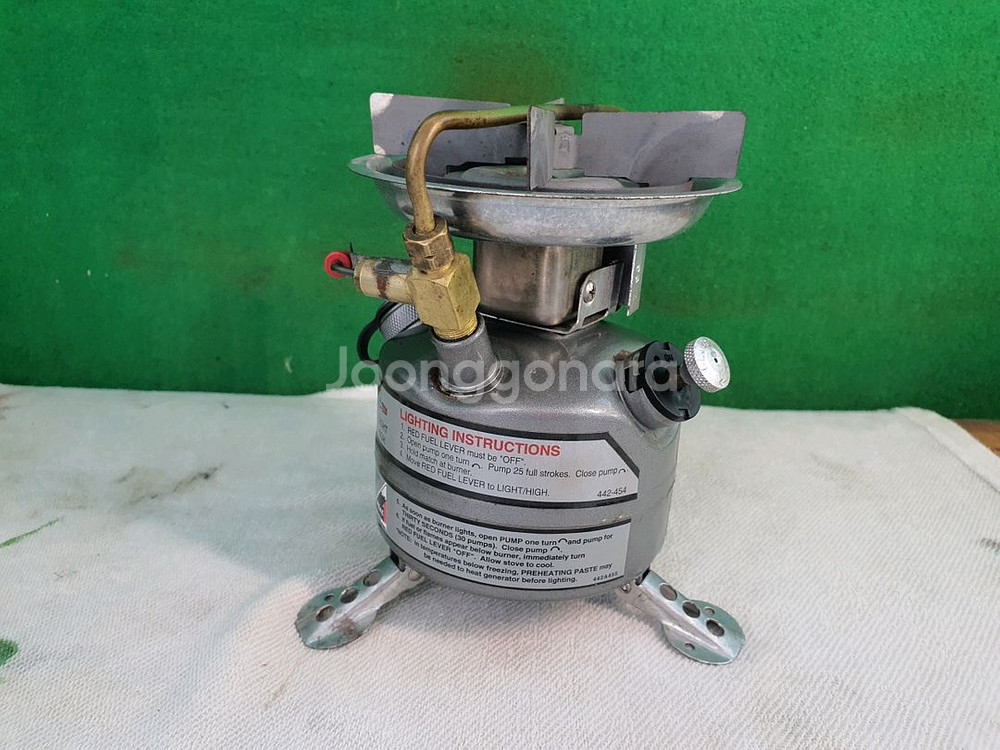 콜맨 442 휘발유 버너--1