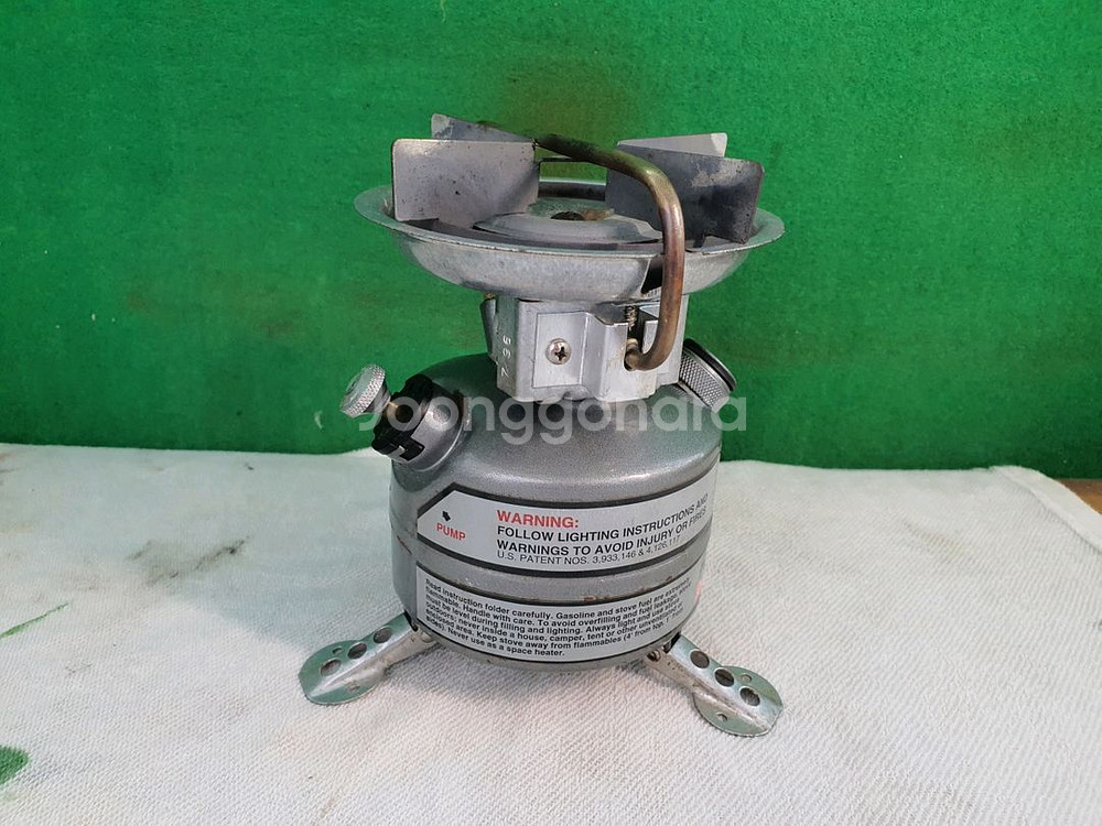 콜맨 442 휘발유 버너--2