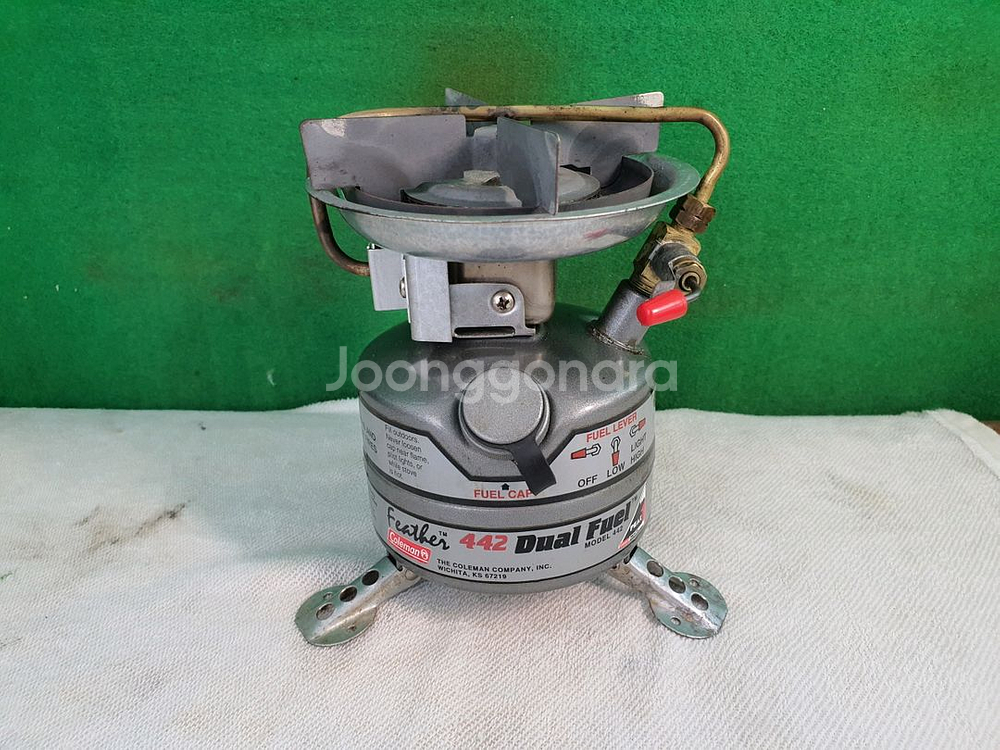 콜맨 442 휘발유 버너--3