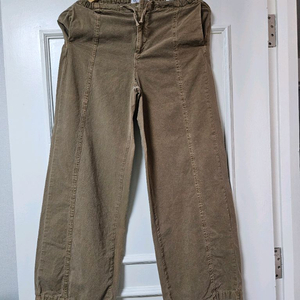 자라 ZARA 갈색 와이드 팬츠 바지