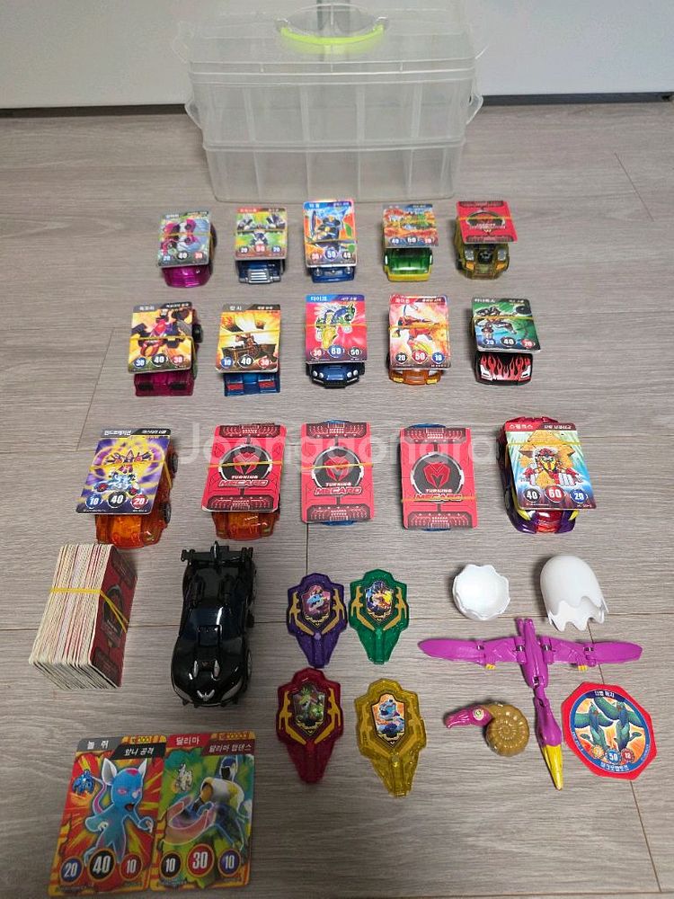 터닝메카드-스핑크스,타나토스 등 15개+메카드19장--6