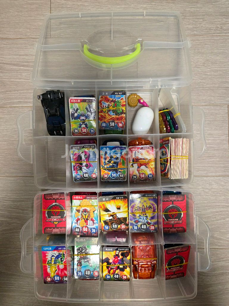 터닝메카드-스핑크스,타나토스 등 15개+메카드19장--7