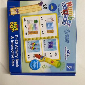 넘버블럭스 핫닷츠 (11-20 액티비티북&펜)