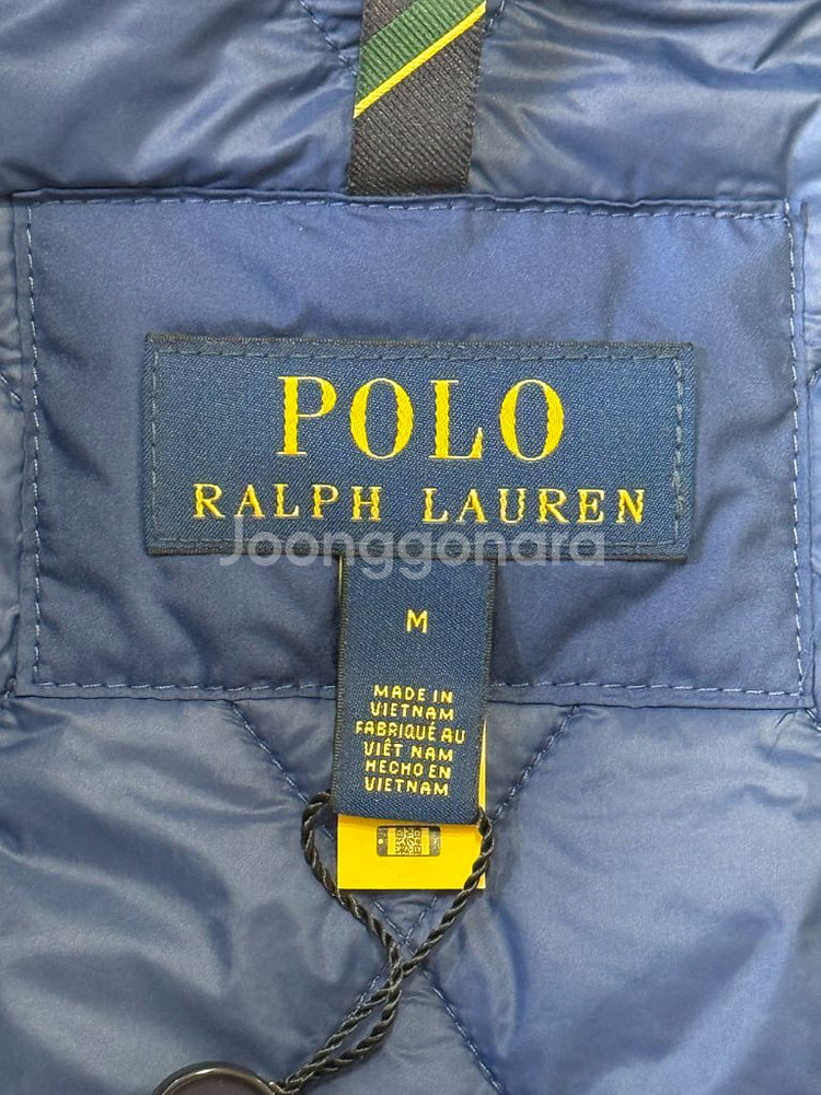 랄프로렌 폴로 발수 퀼트 자켓--3