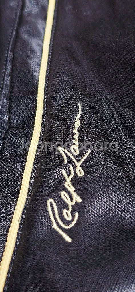 폴로랄프로렌 뉴욕양키스 새틴자켓.폴로 브로치--4