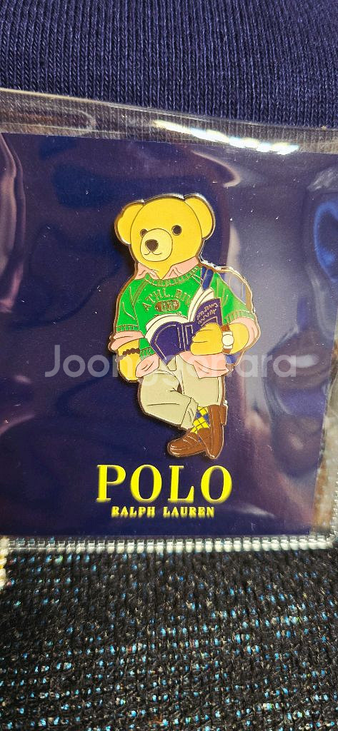 폴로랄프로렌 뉴욕양키스 새틴자켓.폴로 브로치--7