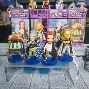 원피스 월콜 샹크스 해적단 일괄 붉은머리해적단