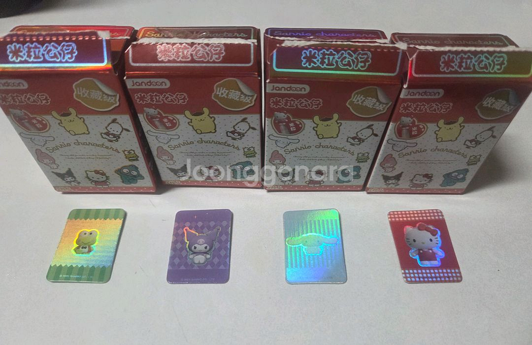 새상품:)산리오 쌀알 피규어(헬로키티,시나모롤,케로피,--0