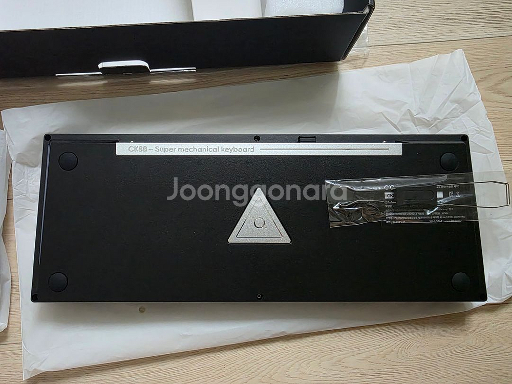 콕스 CK88 블랙로얄 기계식 키보드 풀박스 팝니다--7