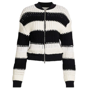 필립님 크로쉐 니트 봄버자켓(m사이즈)