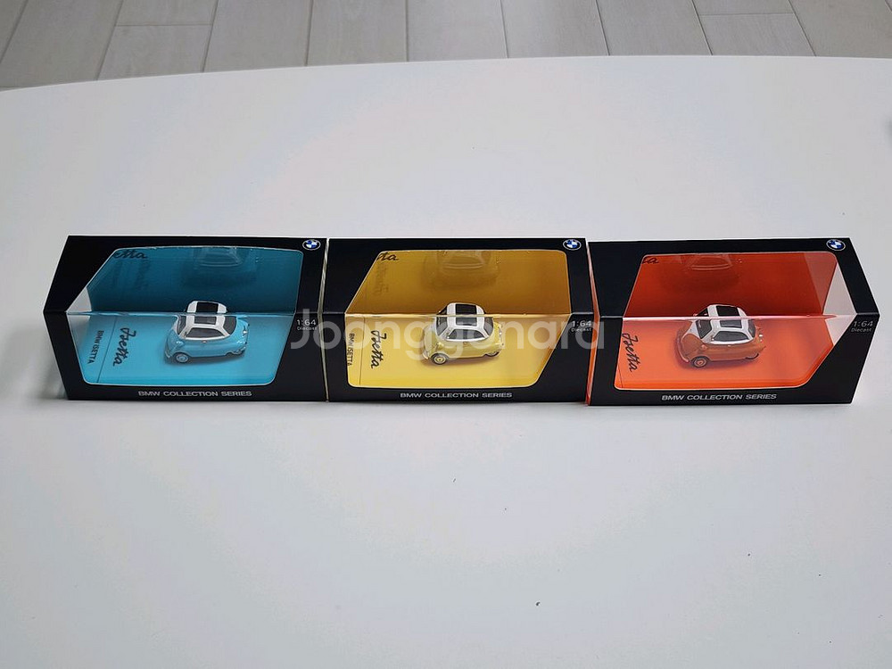 1:64 ARBOX BMW 이세타 3종 세트 다이캐스트--4