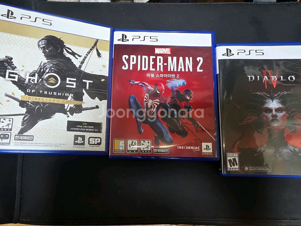 ps5 스파이더맨2 디아블로4--0