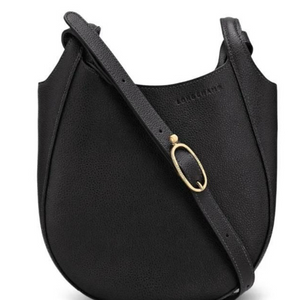 (새상품)25FW 롱샴 르플로네 레더 블랙 크로스백