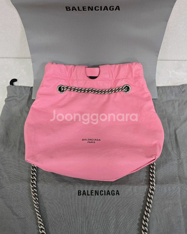 발렌시아가 크러쉬 토트백 스몰 판매--0