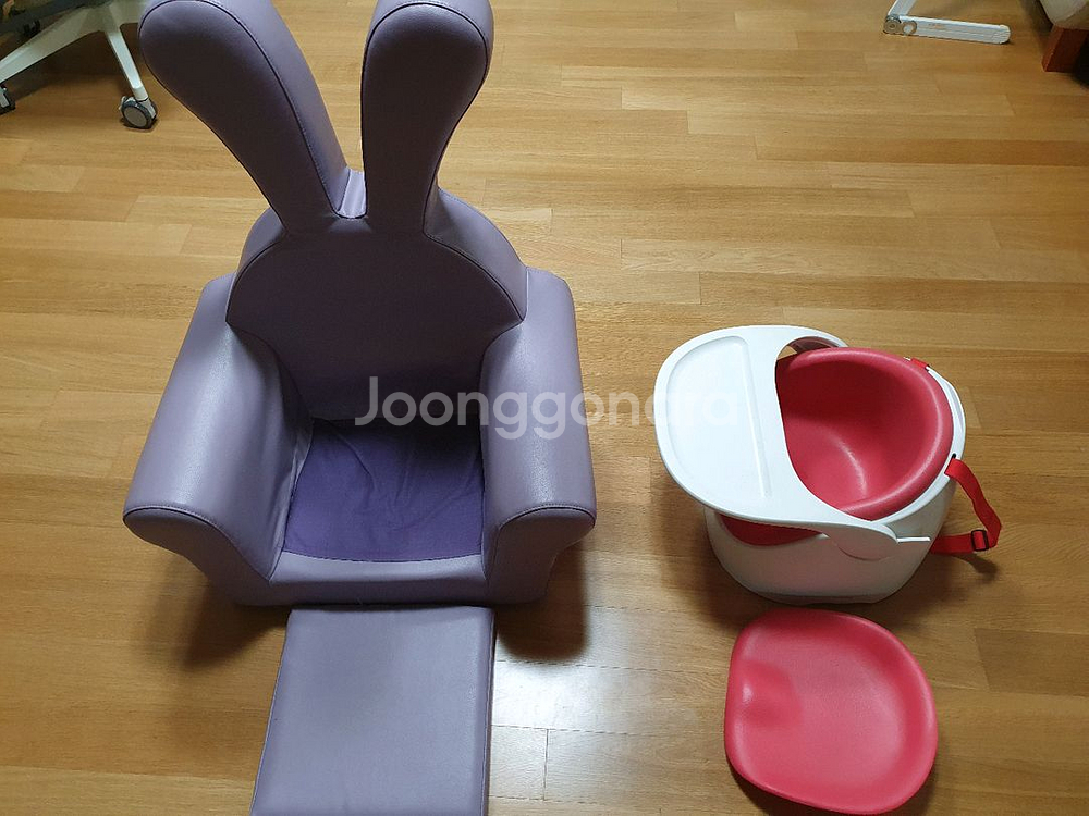 허니듀래빗 퍼플의자 젤리맘 와이즈체어--0