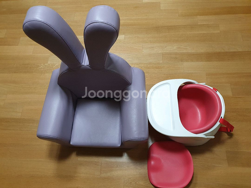 허니듀래빗 퍼플의자 젤리맘 와이즈체어--8