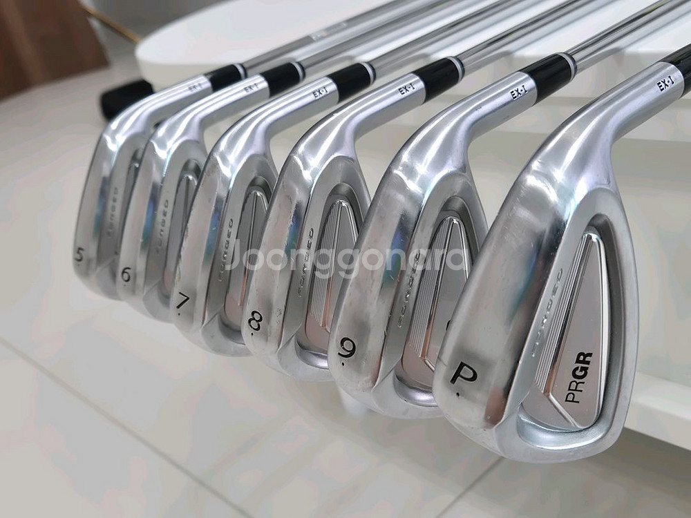 PRGR EX-I 단조 아이언세트 5-P--0