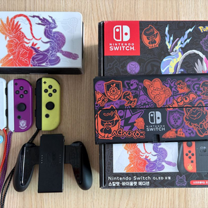 닌텐도 스위치 OLED 포켓몬 스칼렛 바이올렛 에디션