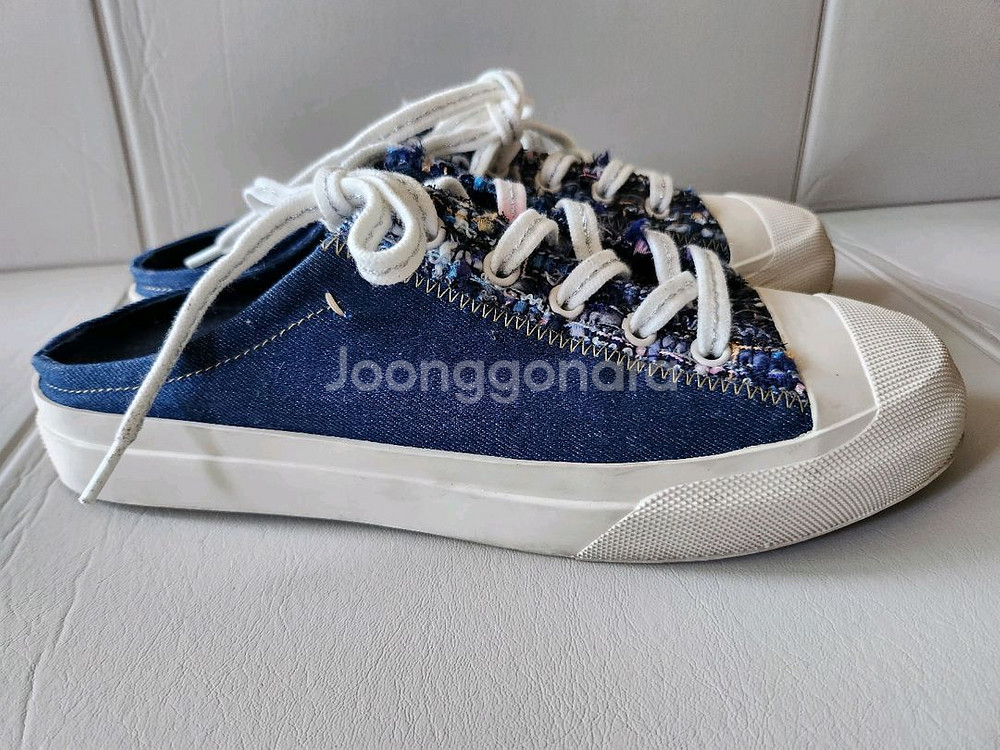 마인 데님 뮬 스니커즈--0