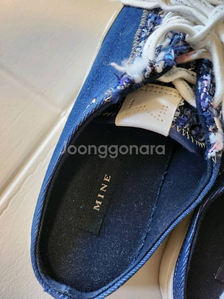 마인 데님 뮬 스니커즈--2