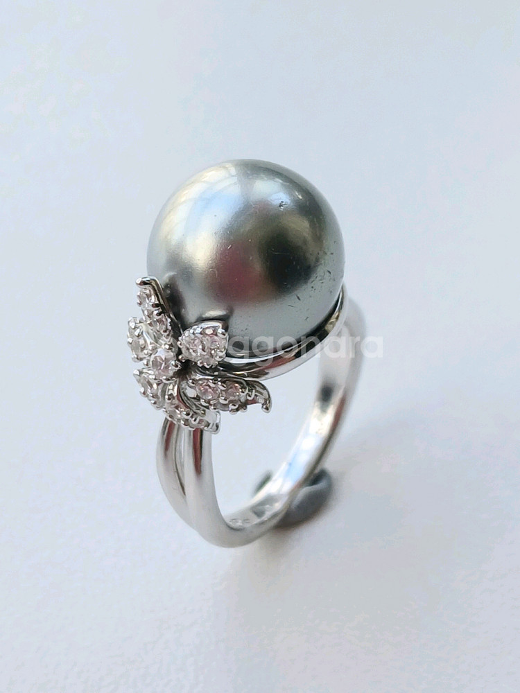 14k 핵진주 13mm 반지--0