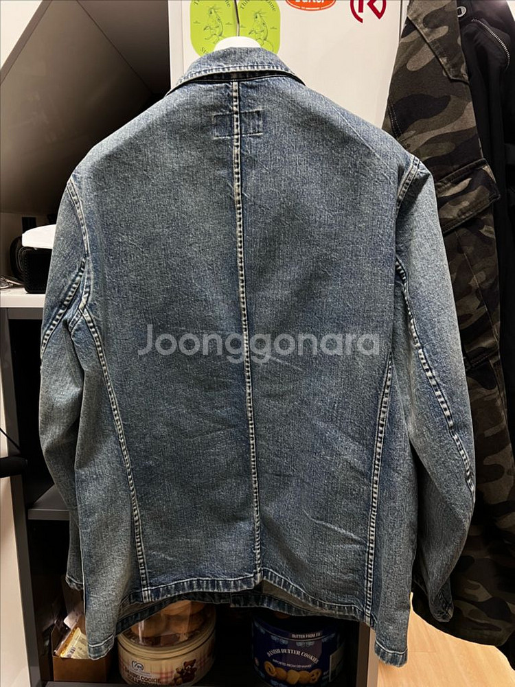 이얼즈어고 오카야마 데님 워크자켓--2