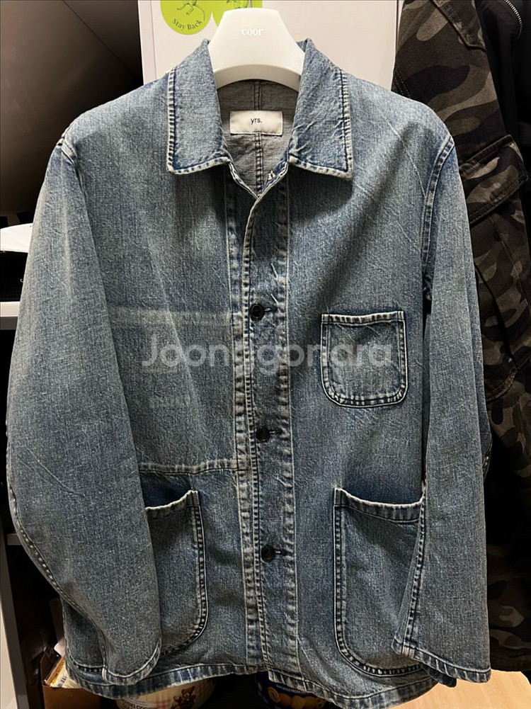 이얼즈어고 오카야마 데님 워크자켓--0