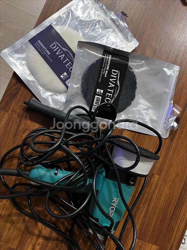 교세라 료비 듀얼액션 5인치 유선 광택기 폴리셔--0