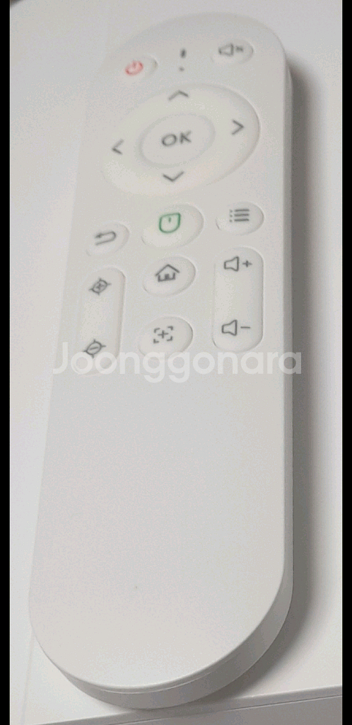 저스에어빔 빔프로젝터 리모컨 택포 팝니다--0