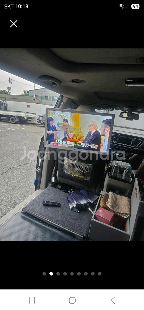 LG 스마트 24인치 TV 차량 장착--1