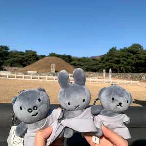 경주 한정판 석굴암 미피 키링 인형